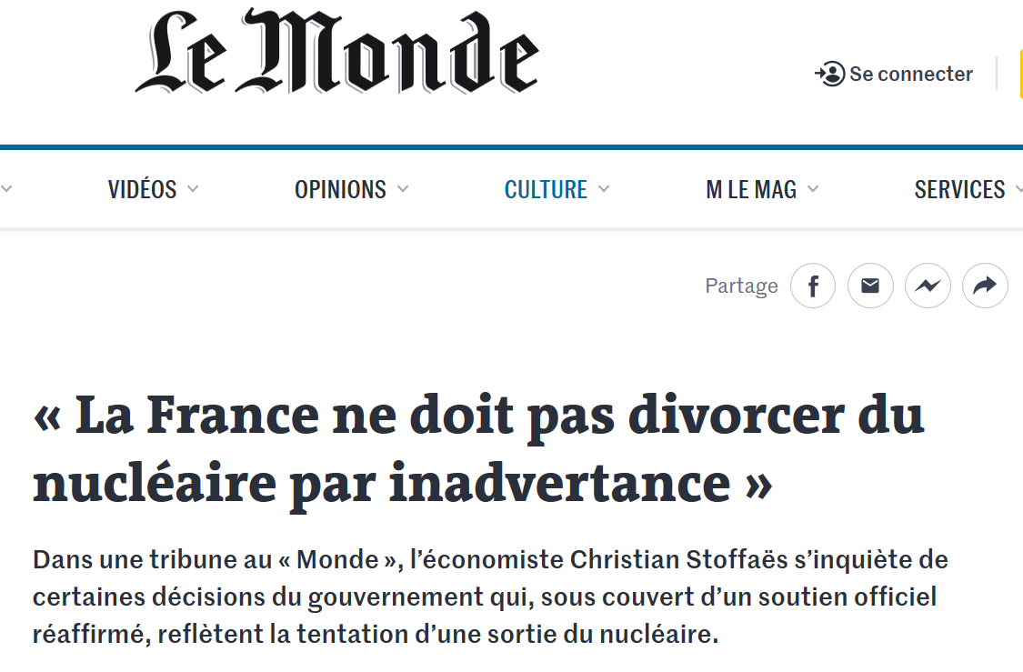 2019 11 LE MONDE TRIBUNE C STOFFAES