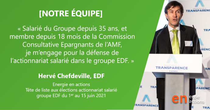 Hervé Chefdeville Energie en actions r