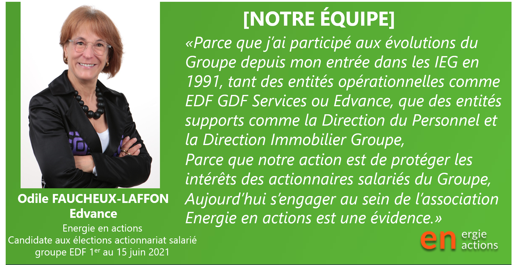 Odile F L Energie en actions